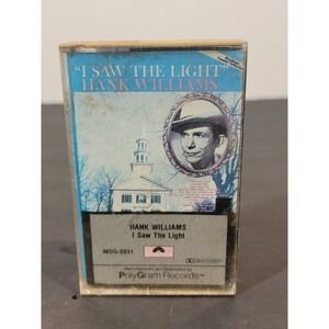 Hank‎ Williams I Saw The Light Cassette PolyGram M5G-3331